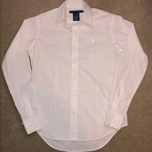 White Ralph Lauren, long sleeve shirt - Small